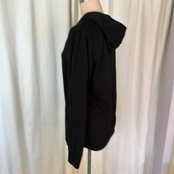 Gymshark Hoodie Black XL  zip front  Unisex - Picture 3 of 10